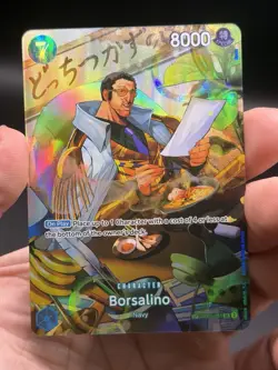 Borsalino SP Super Rare OP05-051 Wings Of The Captain One Piece English NM - Image 3