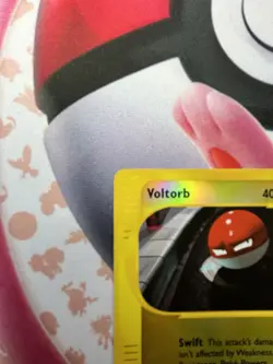 🔥Voltorb 115/147 Reverse Holo Aquapolis Pokemon Card (near mint) 🔥 - Image 4