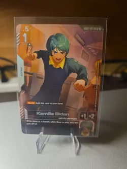 Gundam Card Game TCG Kamille Bidan R+ GD02-097 Alt Art Dual Impact NM - Image 1