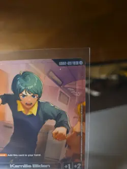 Gundam Card Game TCG Kamille Bidan R+ GD02-097 Alt Art Dual Impact NM - Image 2