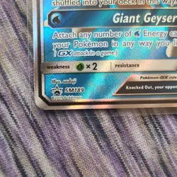 Pokemon Blastoise GX Full Art Holo Promo 240 HP SM189 SM-Promos Card - Image 3