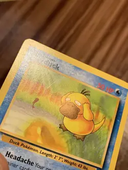 Pokemon TCG Psyduck Fossil 53/62 Regular Unlimited Common Card Base Set - Image 5