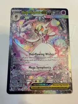 Mega Gardevoir EX Full Art Holo 178/132 Me01 Mega Evolution 360 HP Rare Card - Image 1