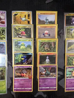56 x Yuka Morii Clay Art Pokemon Card Lot - Image 2