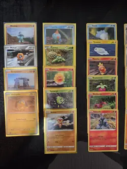 56 x Yuka Morii Clay Art Pokemon Card Lot - Image 5