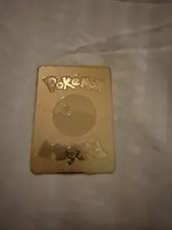 Charizard VMAX Rainbow Pokemon Gold Metal Card Collectible Gift Display - Image 2
