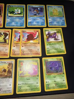 Vintage 1999 Pokemon 11 Card Lot Team Rocket Charmander Psyduck Squirtle - Image 3