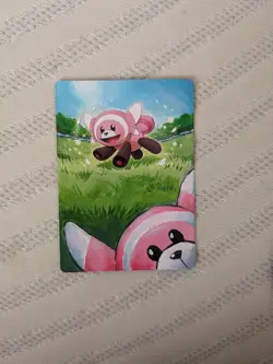 Stufful Altered Pokemon Pokemon Card TCG Hand Painted Art - OOAK - Image 1