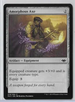 MTG Amorphous Axe Modern Horizons (MH1) Common Magic Card #219/254 Unplayed - Image 1