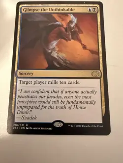 Magic: The Gathering Glimpse the Unthinkable Rare Double Masters 2022 Regular E… - Image 1