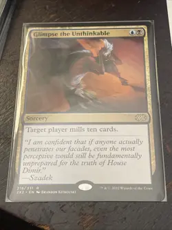 MTG Glimpse the Unthinkable Double Masters 2022 LP - Image 1