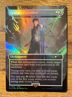 Magic MTG Final Fantasy Armiger Unleashed #7002 Secret Liar *FOIL* Rare - Image 1