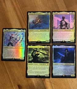 MTG Mythic Foil NM Commander Lot, Lord of the Rings + Final Fantasy, Sauron - Image 1