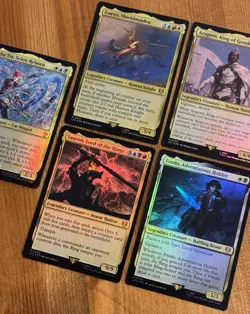 MTG Mythic Foil NM Commander Lot, Lord of the Rings + Final Fantasy, Sauron - Image 2