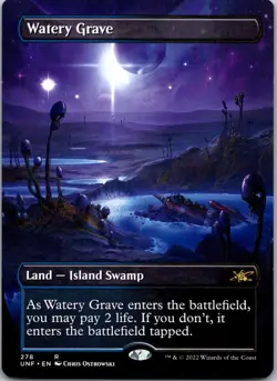 Watery Grave (Borderless) R Unfinity 278 NM - Image 1
