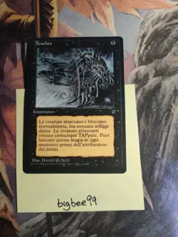 MTG 1x Darkness (Tebebre) MP Italian Legends Magic - Image 1