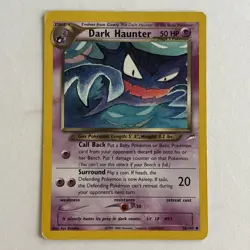 Dark Haunter 36/105 Neo Destiny Regular Pokemon TCG - NM/LP - Image 1