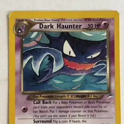 Dark Haunter 36/105 Neo Destiny Regular Pokemon TCG - NM/LP - Image 2