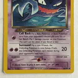 Dark Haunter 36/105 Neo Destiny Regular Pokemon TCG - NM/LP - Image 3