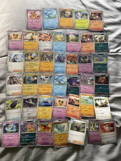Pokemon: Paldean Fates Lot of 40 - Reverse Holos Included - Image 1