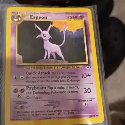 Pokemon Vintage Card Lot 11 Cards Xatu Anorith Espeon Omastar Meditite - Image 3