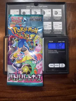 Heavy 8.62g Pokemon Sealed Journey Together Japanese Booster Pack - Image 1