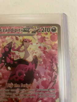 Pokemon TCG Fezandipiti EX 288/217 Full Art SIR Pack Fresh Near Mint - Image 5