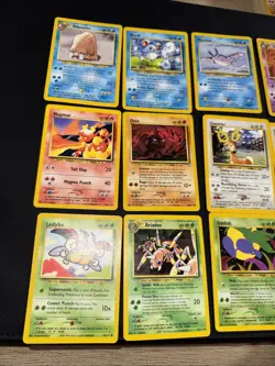 Vintage 1999 Pokemon 12 Card Lot Neo Genesis Xatu Magmar Oddish - Image 2