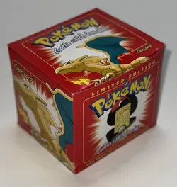 Pokemon Burger King Gold Charizard Card Sealed - Image 1
