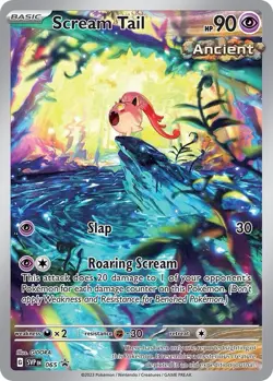 Scream Tail Illustration Rare - Pokemon Scarlet & Violet Promo SVP 065 - Image 1