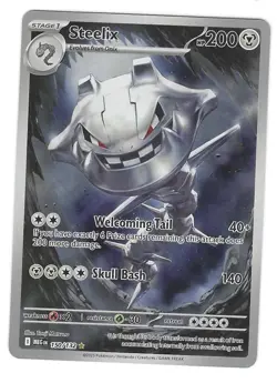 Pokemon TCG: Steelix (Illustration Rare) - 150/132 - ME01: Mega Evolution - NM - Image 1