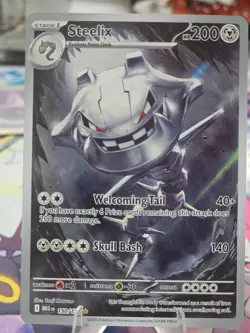 Pokemon TCG: Steelix (Illustration Rare) - 150/132 - ME01: Mega Evolution - NM - Image 3