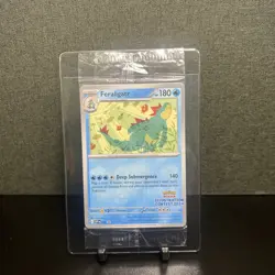 Feraligatr 2024 Illustrator Contest Sealed Stamped Promo Pokemon Card - Image 1
