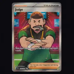 Judge 228/091 Paldean Fates Ultra Rare Pokemon TCG NM - Image 1