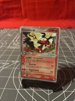 2006 Pokemon Arcanine Ex 83/92 Heavily Played - Image 1
