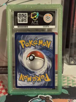 2015 Pokemon TCG – M Rayquaza EX Full Art Ancient Origins 98/98 ACE Grading 7 - Image 2