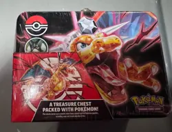 2023 CHARIZARD Pokemon Treasures Collector’s Chest - New/Sealed - Image 1