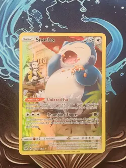 Snorlax Pokemon SWSH Lost Origin Trainer Gallery TG10/TG30 Ultra Rare Full Art - Image 1