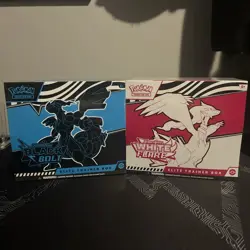 Pokemon Black Bolt & White Flare Elite Trainer Box ETB Set NEW/FACTORY SEALED - Image 1