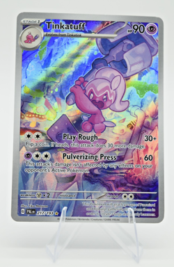 Pokemon TCG Tinkatuff 217/193 S&V Paldea Evolved Illustration Rare IR - Image 1
