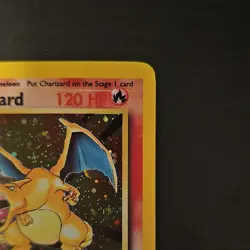 Pokemon Charizard 4/130 Holo Rare Base Set 2 120 HP Wizards 2000 - Image 4