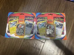 Fusion Strike 2 Pack Blister with Promos Forces - Lot of 2 - Pokemon TCG Sealed 820650808982 - Image 1