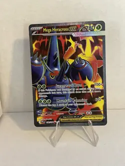 Pokemon TCG Mega Heracross EX 108/094 Phantasmal Flames Rare - Image 1