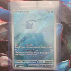 Pokemon Phione 175/167 Sv06 Twilight Masquerade Holo Illustration Rare - Image 1