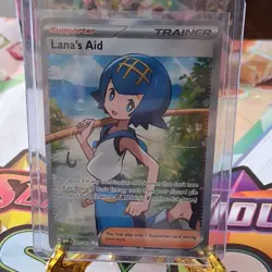 Pokemon TCG Lana's Aid 207/167 SV06: Twilight Masquerade Holo Ultra Rare - Image 1
