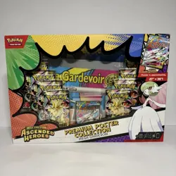 Pokemon Ascended Heroes Premium Poster Collection Box - Mega Gardevoir - Image 1