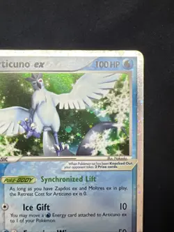2005 Pokemon Articuno EX - 032 Nintendo Black Star Promo - HP - Image 3