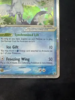 2005 Pokemon Articuno EX - 032 Nintendo Black Star Promo - HP - Image 4