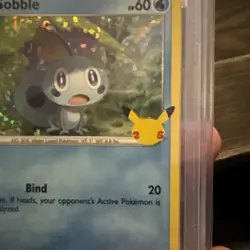 2021 Pokemon Sobble Holo McDonald’s Collection #24 PSA 9 - Image 3