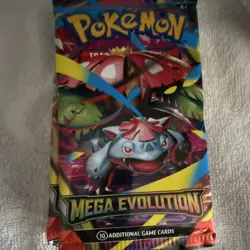 Pokemon Mega Evolution Venusaur Booster Pack English TCG - Image 1